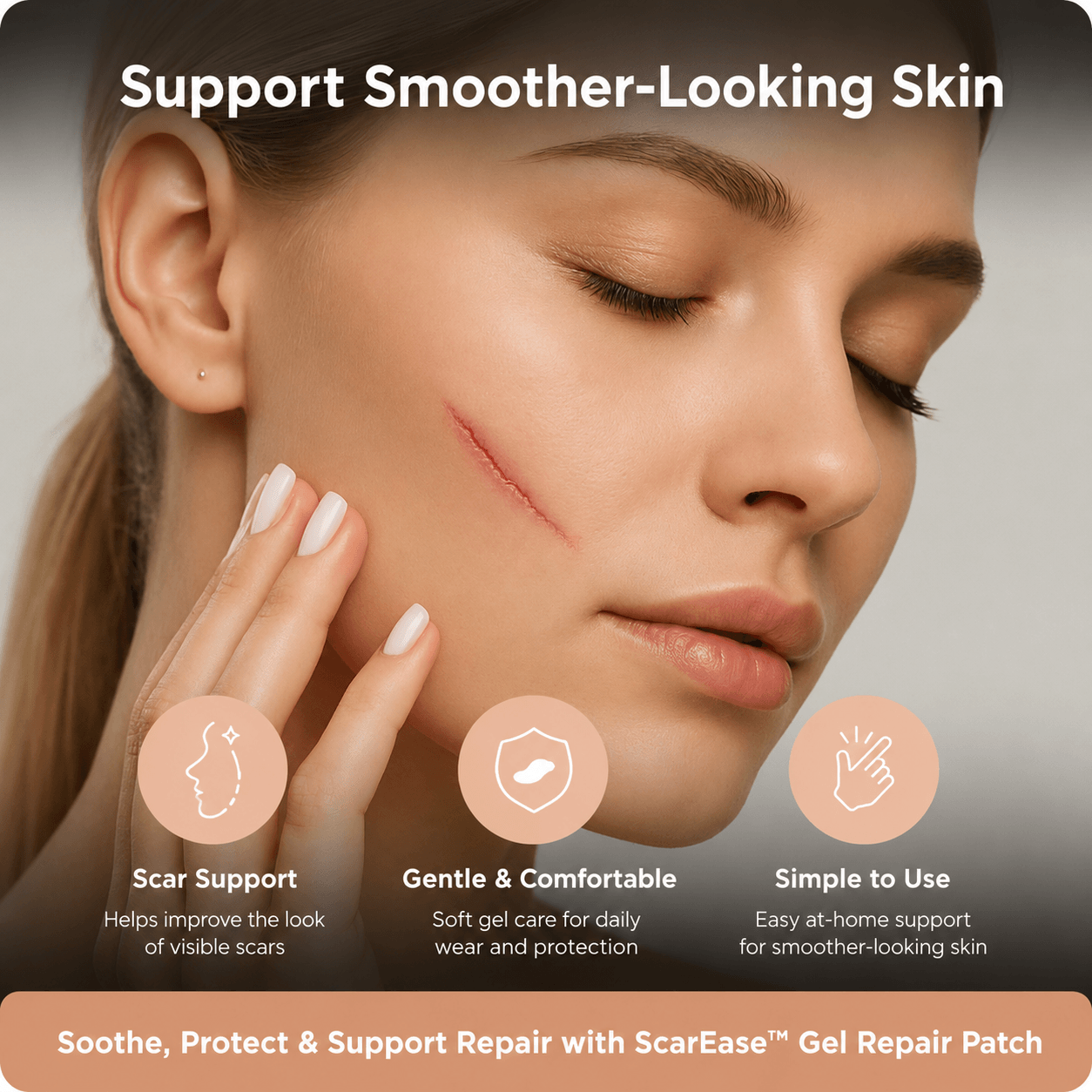 ScarEase™ Gel Repair Patch